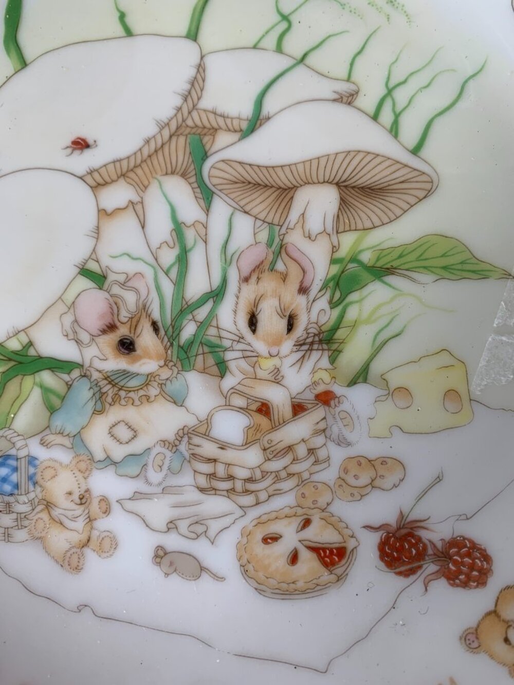 GORHAM MERRY MOUSE GIFT 1983 PRISCILLA HILLMAN PLATE BOWL CUP FOR KIDS - Picture 7 of 16